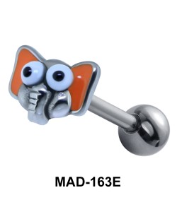 Elephant S316L Tongue Piercing MAD-163E